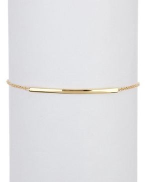 ADORNIA 14K Over Silver Bracelet