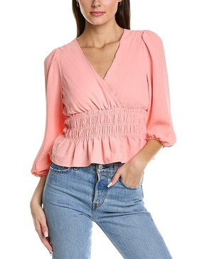 BCBGeneration Surplice Top