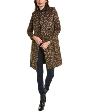 AllSaints Sidney Leo Wool-Blend Coat