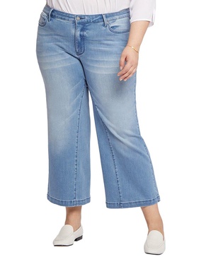 plus teresa everly wide leg jean