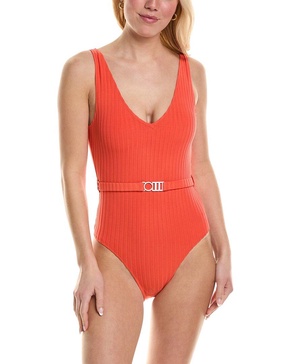 Solid & Striped The Michelle Belted One-Piece