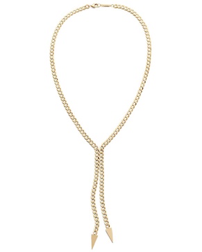 14k lariat necklace