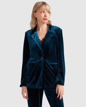 eternity velvet blazer