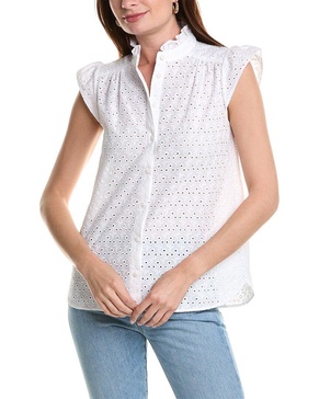 eyelet blouse