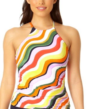 Anne Cole High Neck Tankini