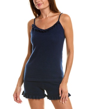 2pc cashmere cami & short set