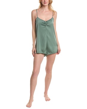 silky slip romper