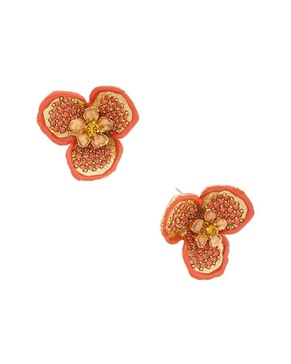 14k flora botanica earrings