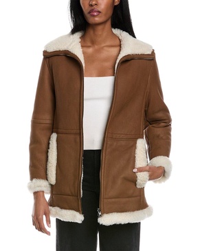 Vince Reversible Shearling Coat