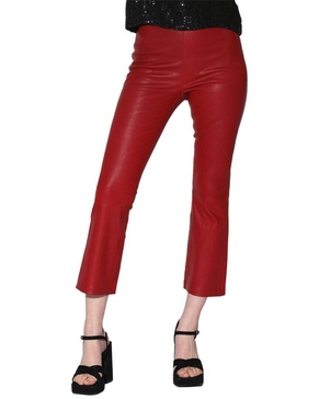 lori fitted leather pant