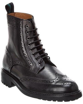 jakobe chunky leather lace-up boot