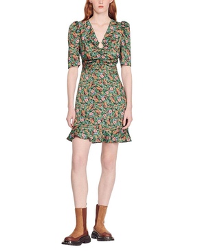 Sandro Woven Dress