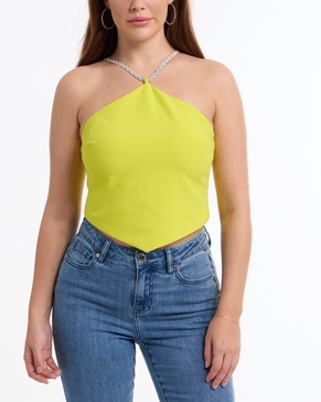 women's handkerchief halter top