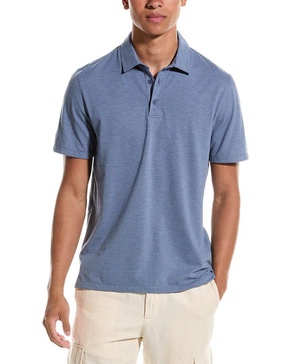 Vince Stripe Polo Shirt