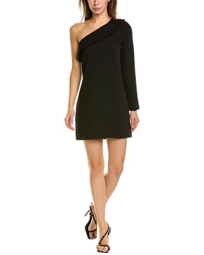 one-shoulder sheath dress