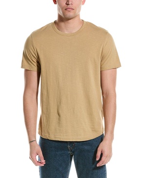 slub scallop t-shirt