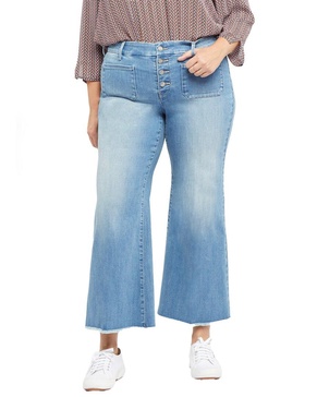 patchie clean brookes wide leg jean