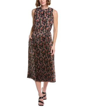 Vince Pintuck Midi Dress