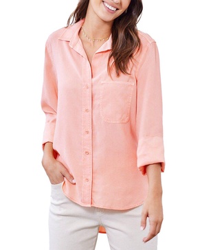 Bella Dahl Shirt Tail Button-Down Shirt