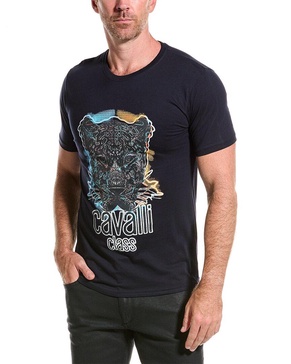 Cavalli Class Graphic T-Shirt