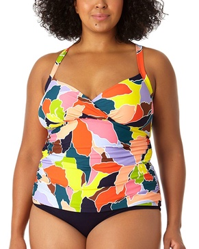 Anne Cole Halter X Back Tankini