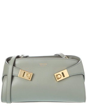 ferragamo hug leather crossbody