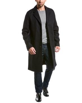 The Kooples Wool-Blend Trench Coat