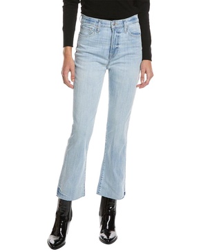 high-waist coco prive slim kick jean