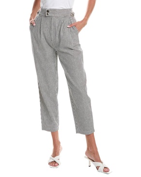 nadia linen-blend pant