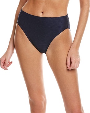 Carmen Marc Valvo High-Waist Bikini Bottom