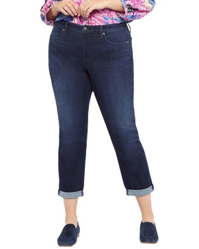 NYDJ Plus Margot Girlfriend Skinny Jean