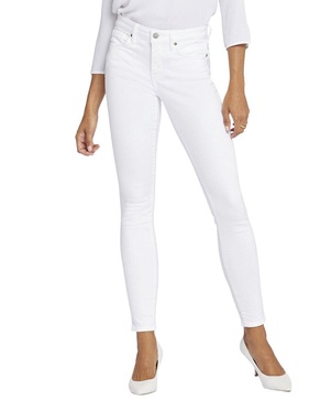 ami optic white skinny leg jean