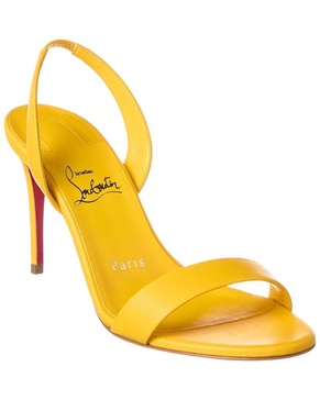 Christian Louboutin O Marylin 85 Leather Slingback Sandal