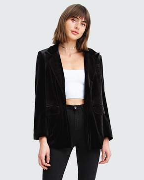 eternity velvet blazer