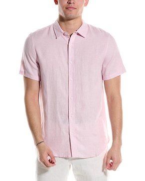 standard linen-blend shirt