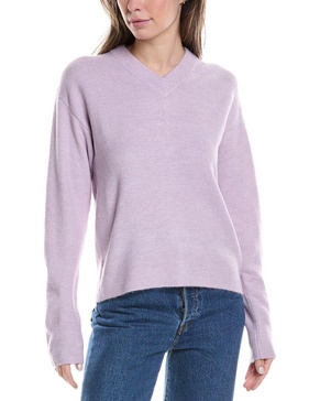 wes fitted v-neck sweater