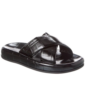 ferragamo dasie leather slide