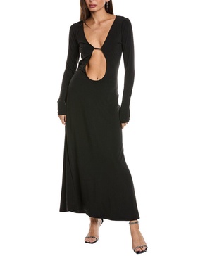 cutout maxi dress