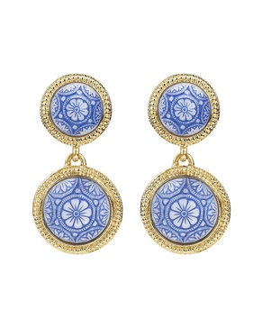 ben-amun 24k plated earrings