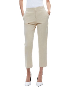 alice + olivia Nicky Slim Chino