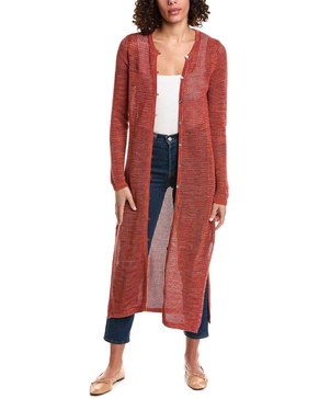 Minnie Rose Mesh Maxi Cardigan