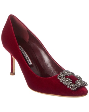 Manolo Blahnik Hangisi 70 Velvet Pump