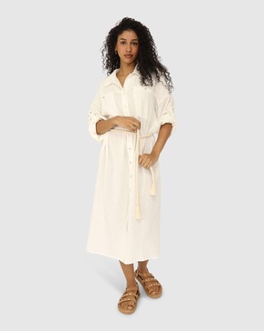 seven wonders maxi shirt dress