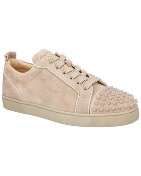 Christian Louboutin Louis Junior Spikes Leather Sneaker