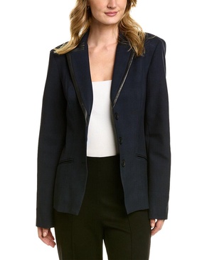 SNIDER Jackson Leather-Trim Jacket