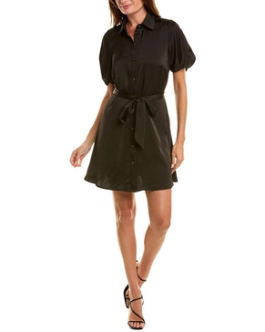 Sam Edelman Fluid Satin Shirtdress