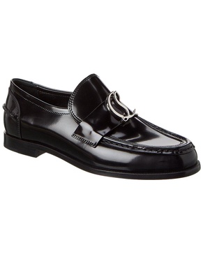 cl moc leather loafer