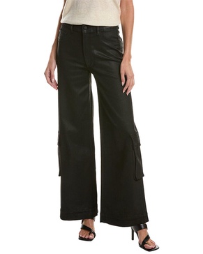 hepburn black wide leg jean