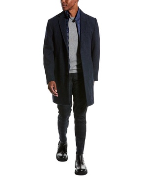 English Laundry Wool-Blend Coat