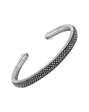 andrea candela linea silver ct. tw. bangle bracelet